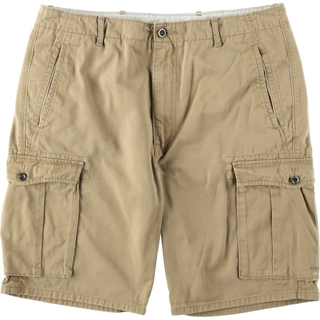 Levi's 12463-0300 Cargo Shorts, Men's Size W37 (approx.) cotton Khaki type beige Vintage Second Hand