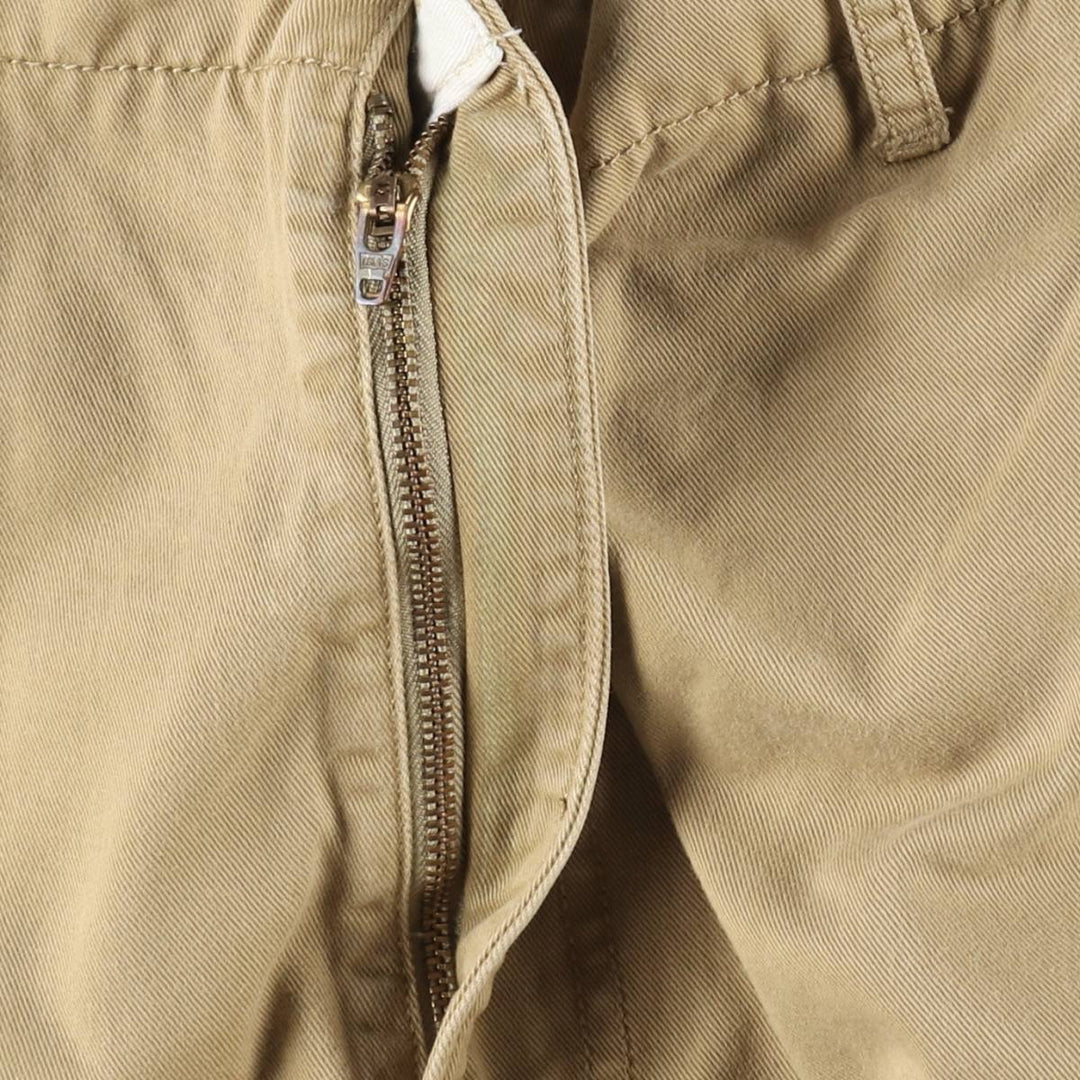 Levi's 12463-0300 Cargo Shorts, Men's Size W37 (approx.) cotton Khaki type beige Vintage Second Hand