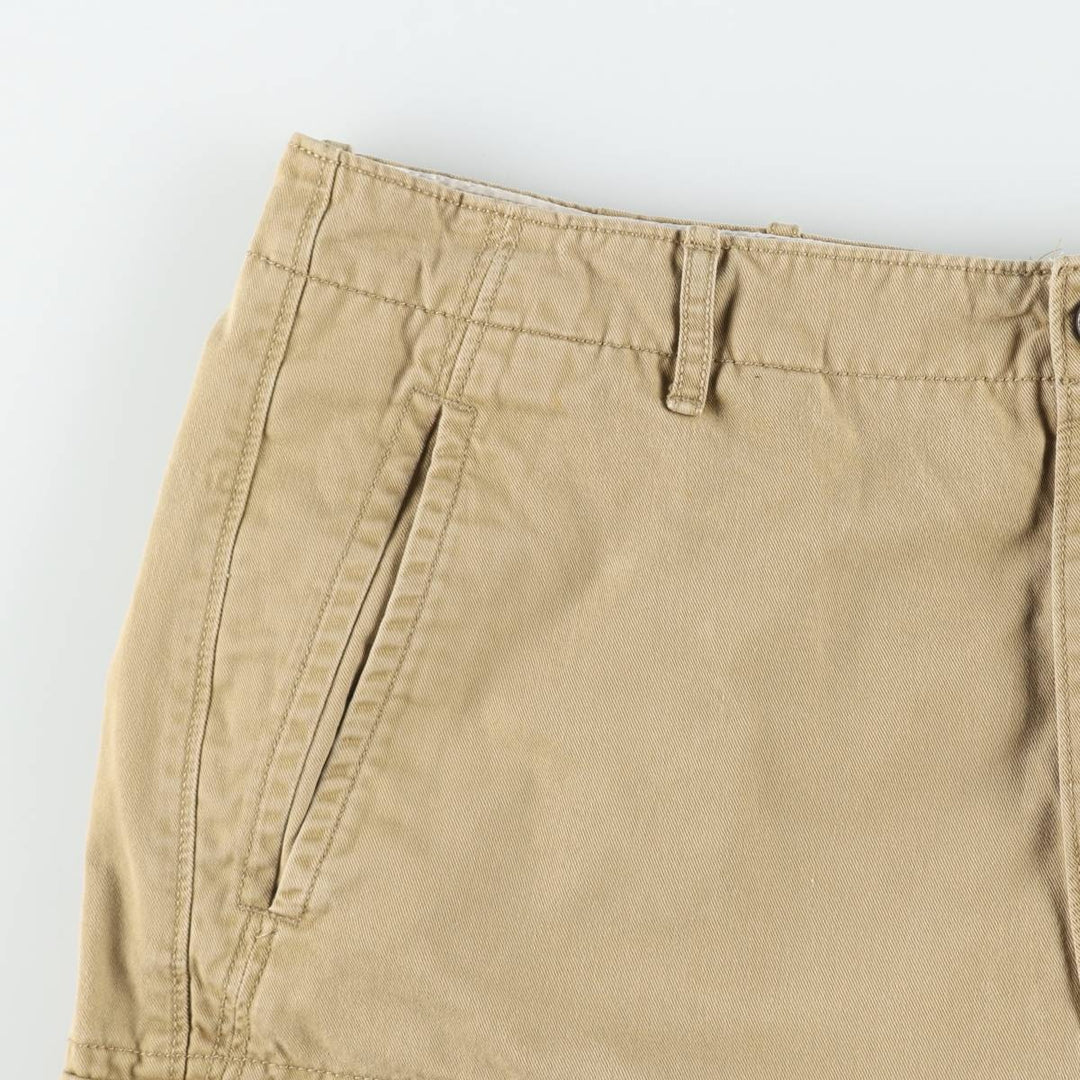 Levi's 12463-0300 Cargo Shorts, Men's Size W37 (approx.) cotton Khaki type beige Vintage Second Hand