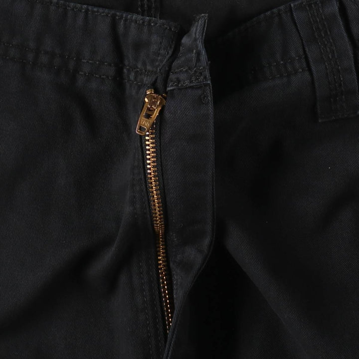 Lee DUNGAREES Cargo Shorts, Men's Size W36 (approx.) cotton black type Vintage Second Hand