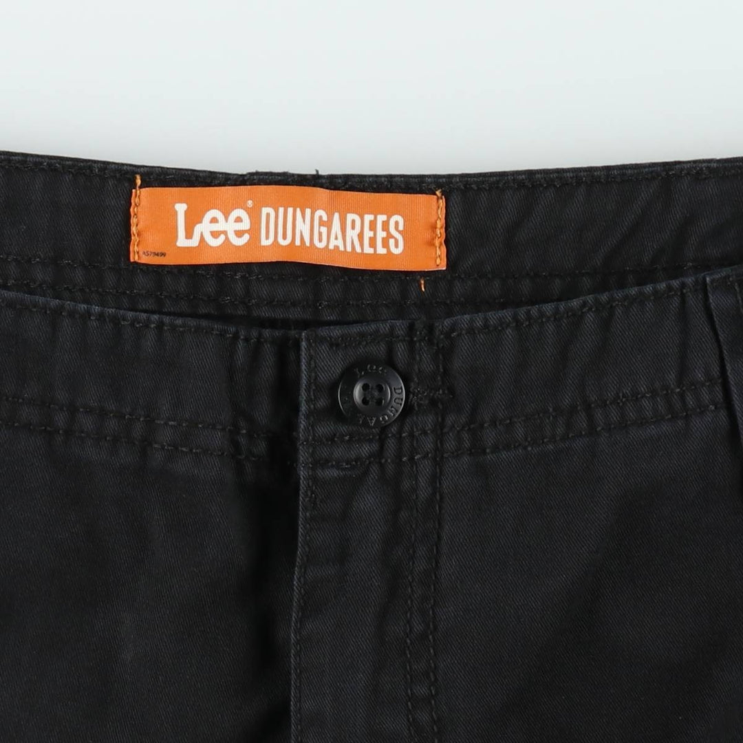 Lee DUNGAREES Cargo Shorts, Men's Size W36 (approx.) cotton black type Vintage Second Hand