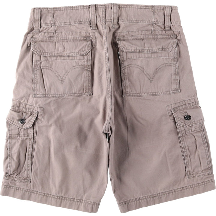 Levi's CARGO Cargo Shorts, Men's Size W34 (approx.) cotton Beige type Vintage Second Hand