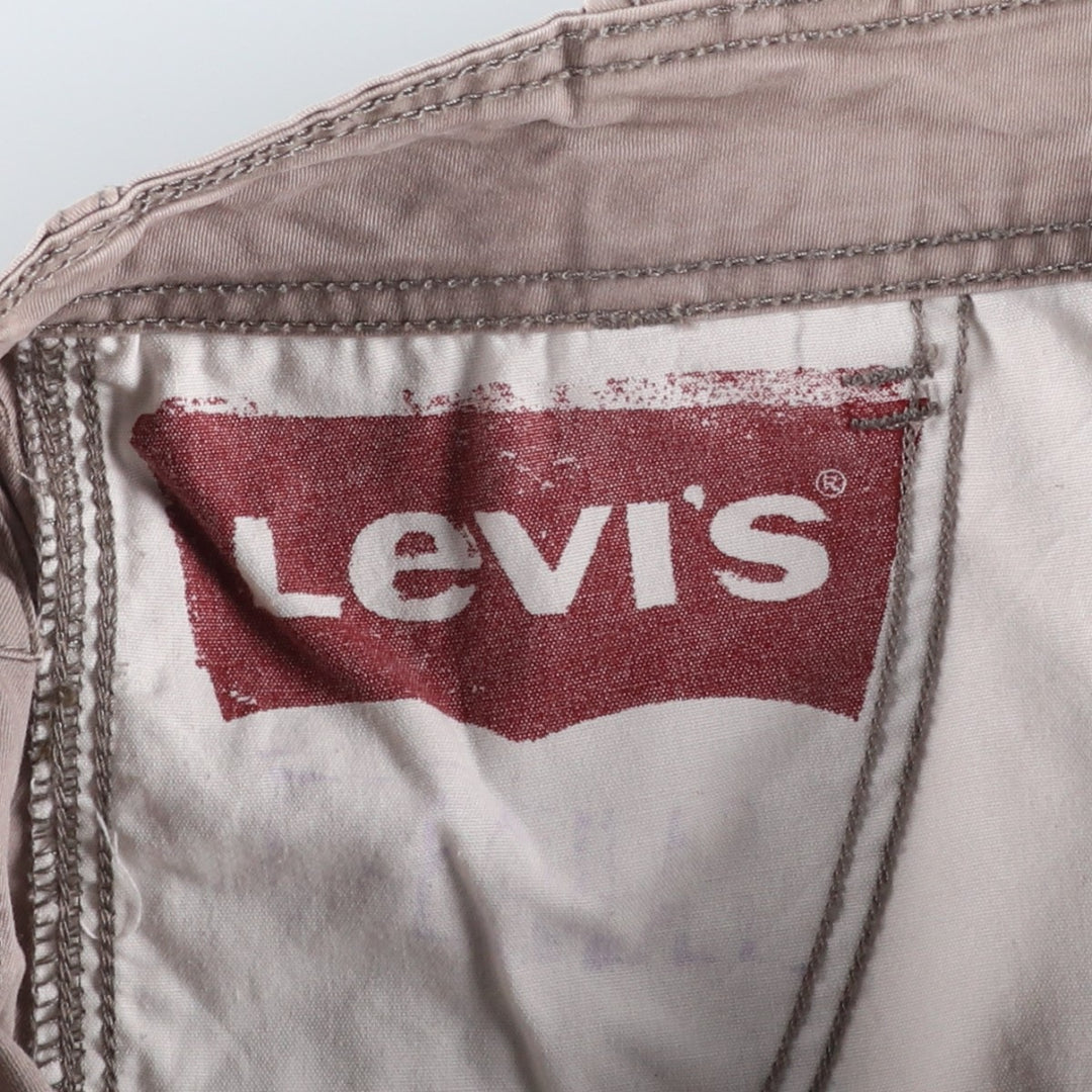 Levi's CARGO Cargo Shorts, Men's Size W34 (approx.) cotton Beige type Vintage Second Hand