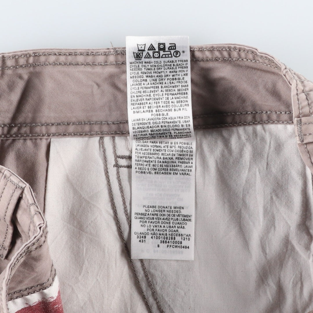 Levi's CARGO Cargo Shorts, Men's Size W34 (approx.) cotton Beige type Vintage Second Hand
