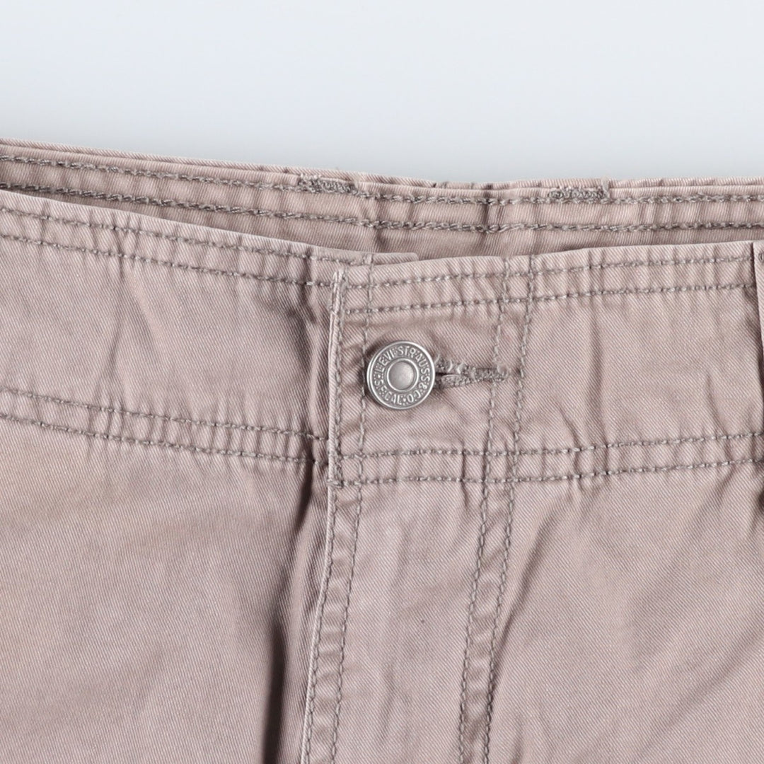 Levi's CARGO Cargo Shorts, Men's Size W34 (approx.) cotton Beige type Vintage Second Hand