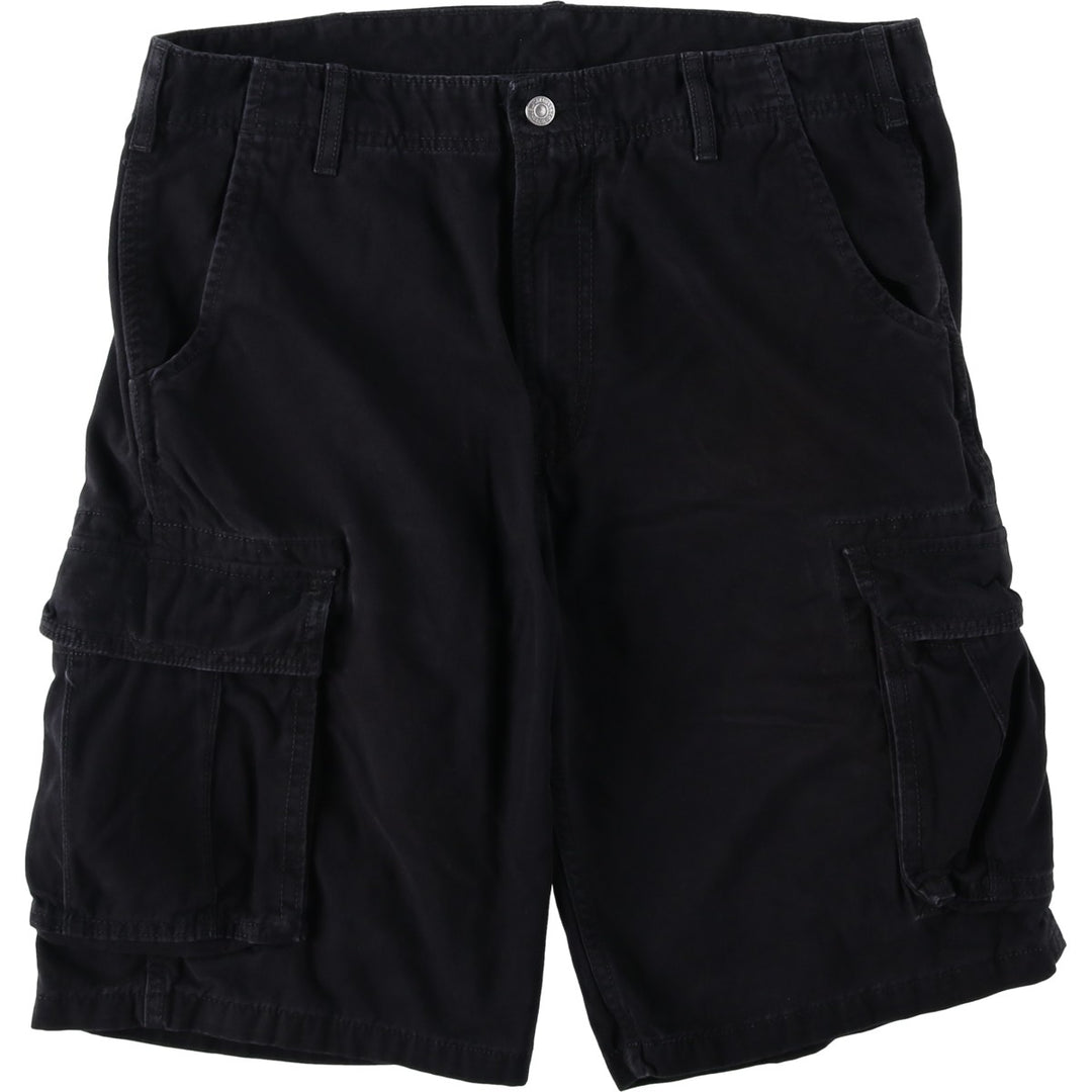 Levi's CARGO Cargo Shorts, Men's Size W36 (approx.) cotton black type Vintage Second Hand