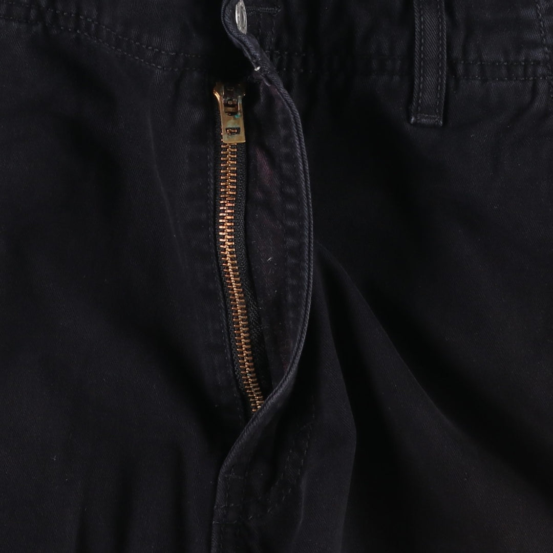 Levi's CARGO Cargo Shorts, Men's Size W36 (approx.) cotton black type Vintage Second Hand