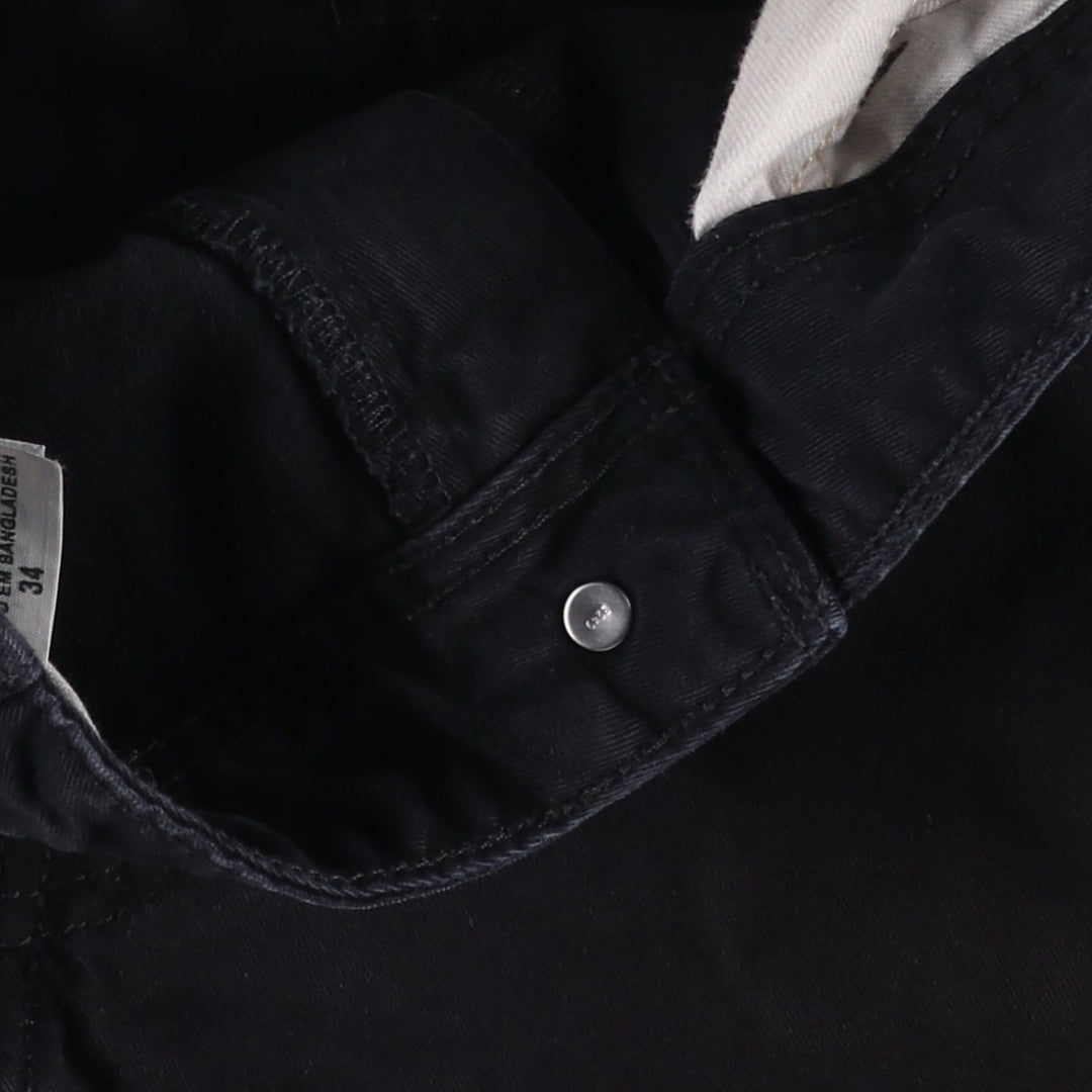 Levi's CARGO Cargo Shorts, Men's Size W36 (approx.) cotton black type Vintage Second Hand