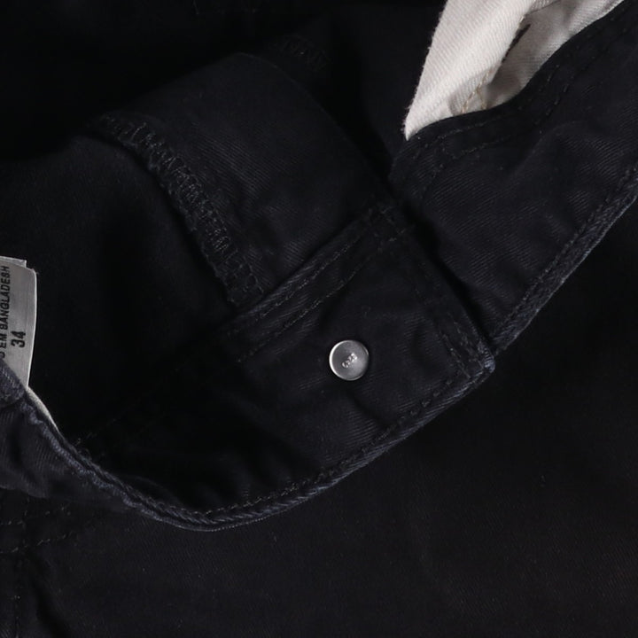 Levi's CARGO Cargo Shorts, Men's Size W36 (approx.) cotton black type Vintage Second Hand