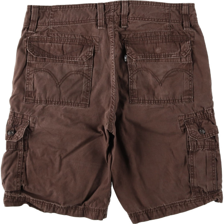 Levi's CARGO Cargo Shorts, Men's Size W36 (approx.) cotton brown type Vintage Second Hand