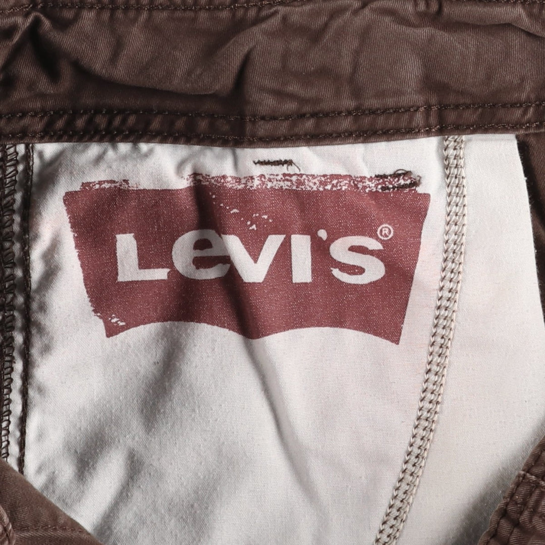 Levi's CARGO Cargo Shorts, Men's Size W36 (approx.) cotton brown type Vintage Second Hand