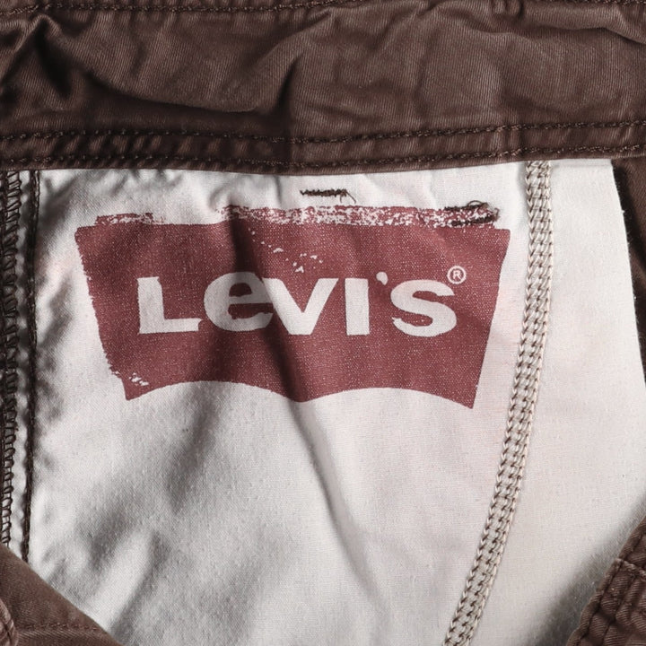 Levi's CARGO Cargo Shorts, Men's Size W36 (approx.) cotton brown type Vintage Second Hand