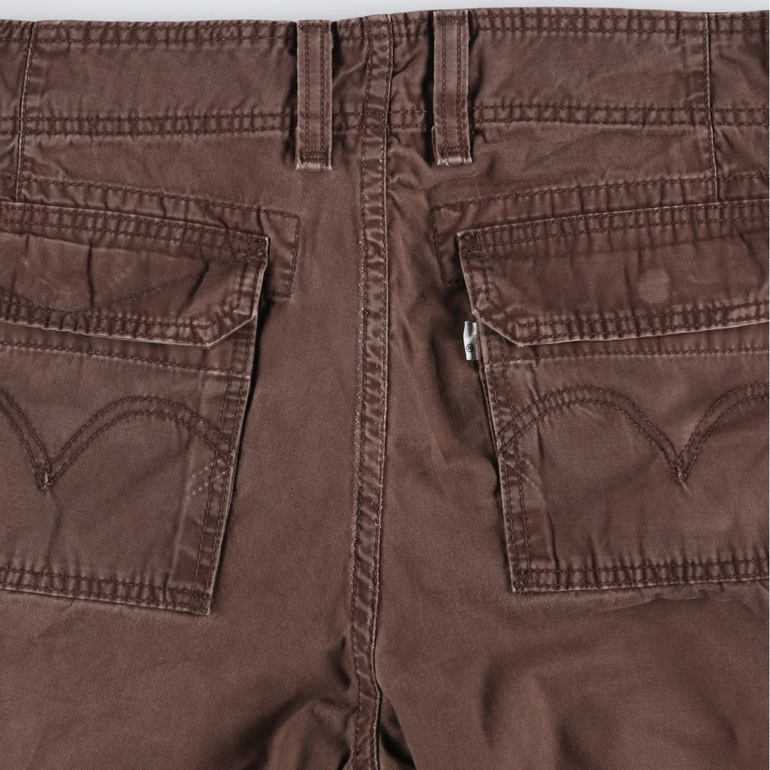 Levi's CARGO Cargo Shorts, Men's Size W36 (approx.) cotton brown type Vintage Second Hand