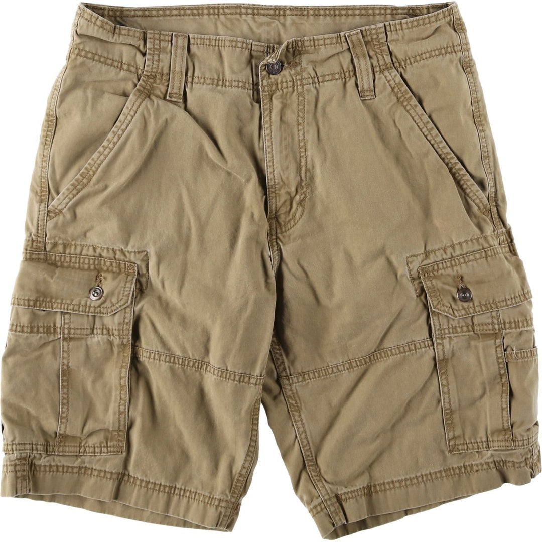 Levi's CARGO Cargo Shorts, Men's Size W34 (approx.) cotton Khaki type Vintage Second Hand