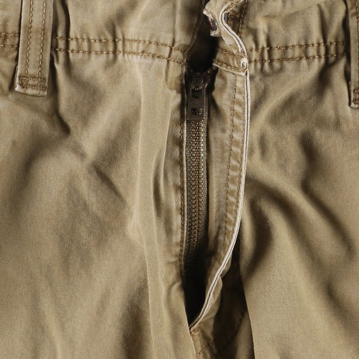 Levi's CARGO Cargo Shorts, Men's Size W34 (approx.) cotton Khaki type Vintage Second Hand