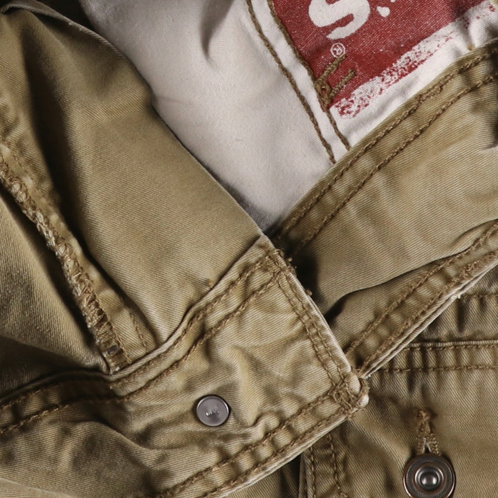 Levi's CARGO Cargo Shorts, Men's Size W34 (approx.) cotton Khaki type Vintage Second Hand