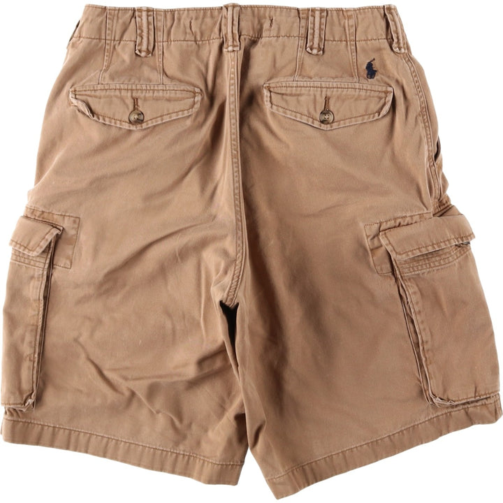 Ralph Lauren POLO RALPH LAUREN RELAXED FIT Cargo Shorts, Men's Size W31 (approx.) cotton Beige type Vintage Second Hand