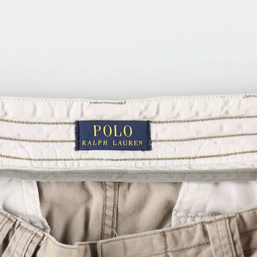 Ralph Lauren POLO RALPH LAUREN cargo shorts short pants men's w36 equivalent cotton Beige type Vintage Second Hand