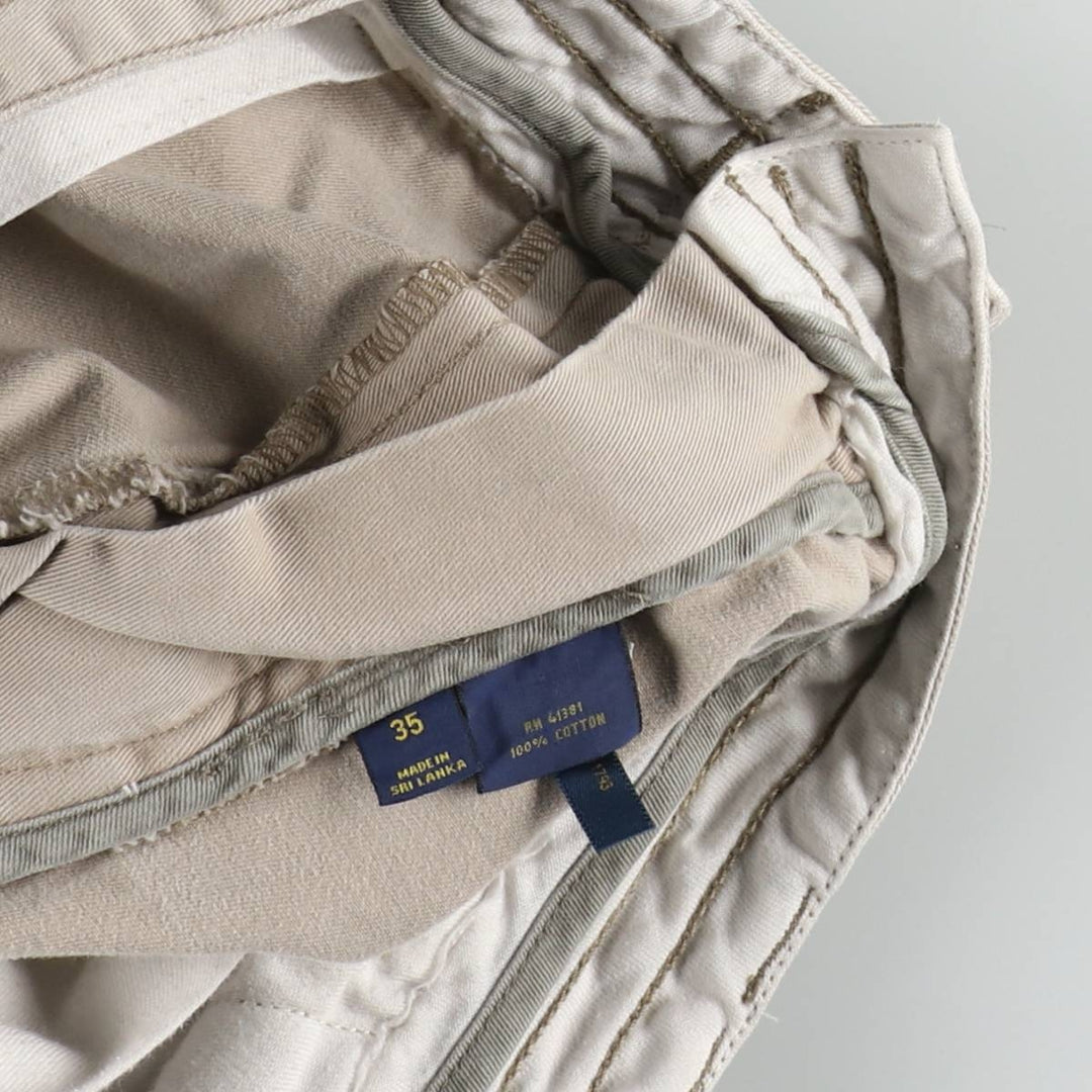 Ralph Lauren POLO RALPH LAUREN cargo shorts short pants men's w36 equivalent cotton Beige type Vintage Second Hand