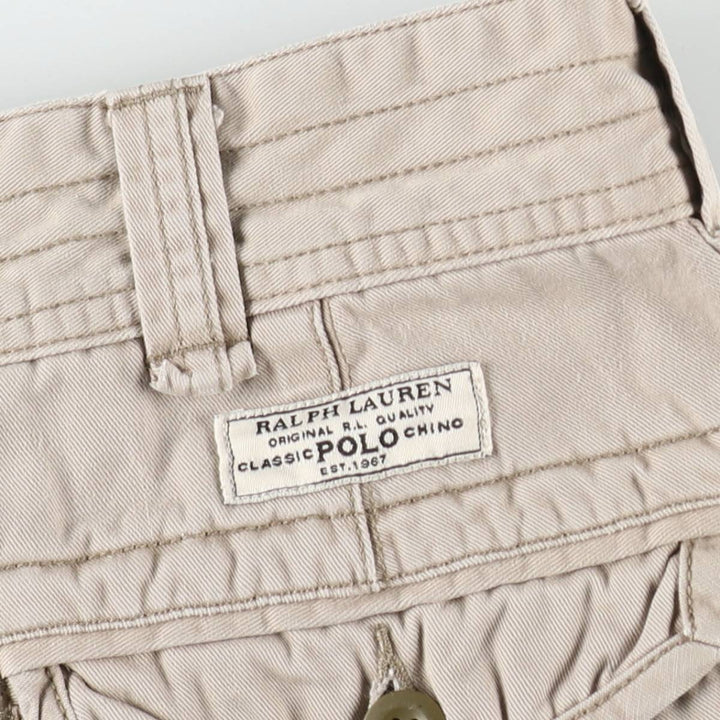 Ralph Lauren POLO RALPH LAUREN cargo shorts short pants men's w36 equivalent cotton Beige type Vintage Second Hand