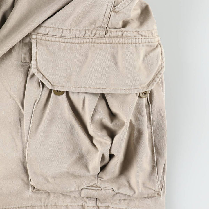 Ralph Lauren POLO by Ralph Lauren cargo shorts, half pants, men's size w33 cotton Beige type Vintage Second Hand