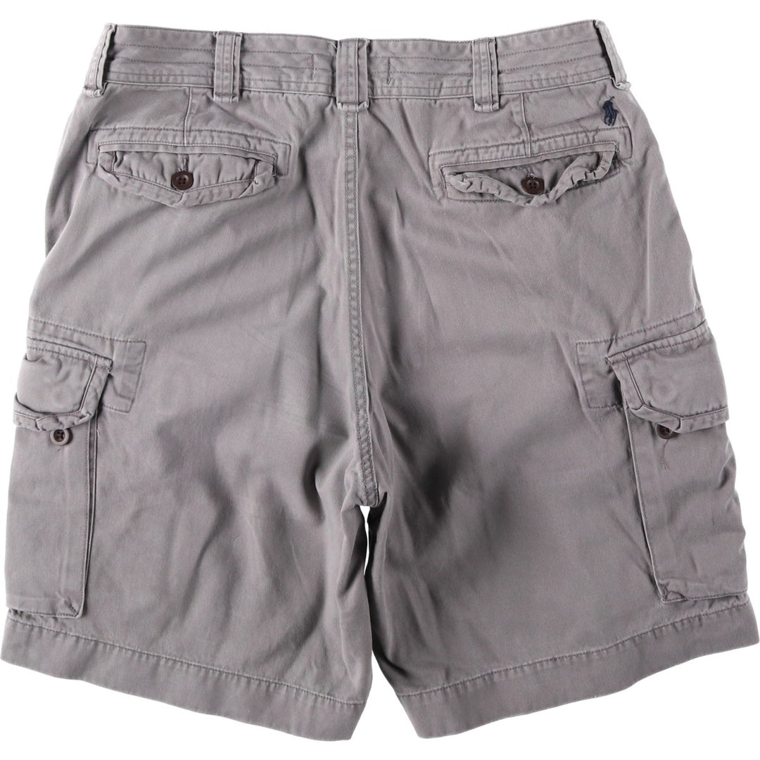Ralph Lauren POLO by Ralph Lauren cargo shorts, short pants, men's w37 equivalent cotton gray type Vintage Second Hand