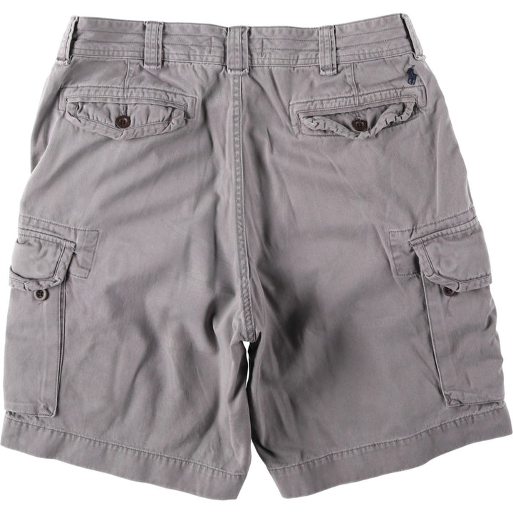 Ralph Lauren POLO by Ralph Lauren cargo shorts, short pants, men's w37 equivalent cotton gray type Vintage Second Hand
