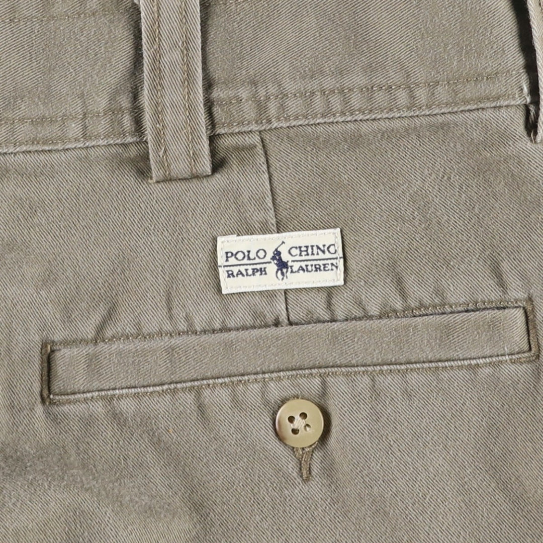 Ralph Lauren POLO by Ralph Lauren cargo shorts, short pants, men's w35 equivalent cotton Khaki type Vintage Second Hand