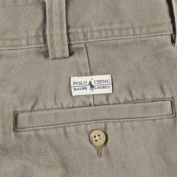 Ralph Lauren POLO by Ralph Lauren cargo shorts, short pants, men's w35 equivalent cotton Khaki type Vintage Second Hand