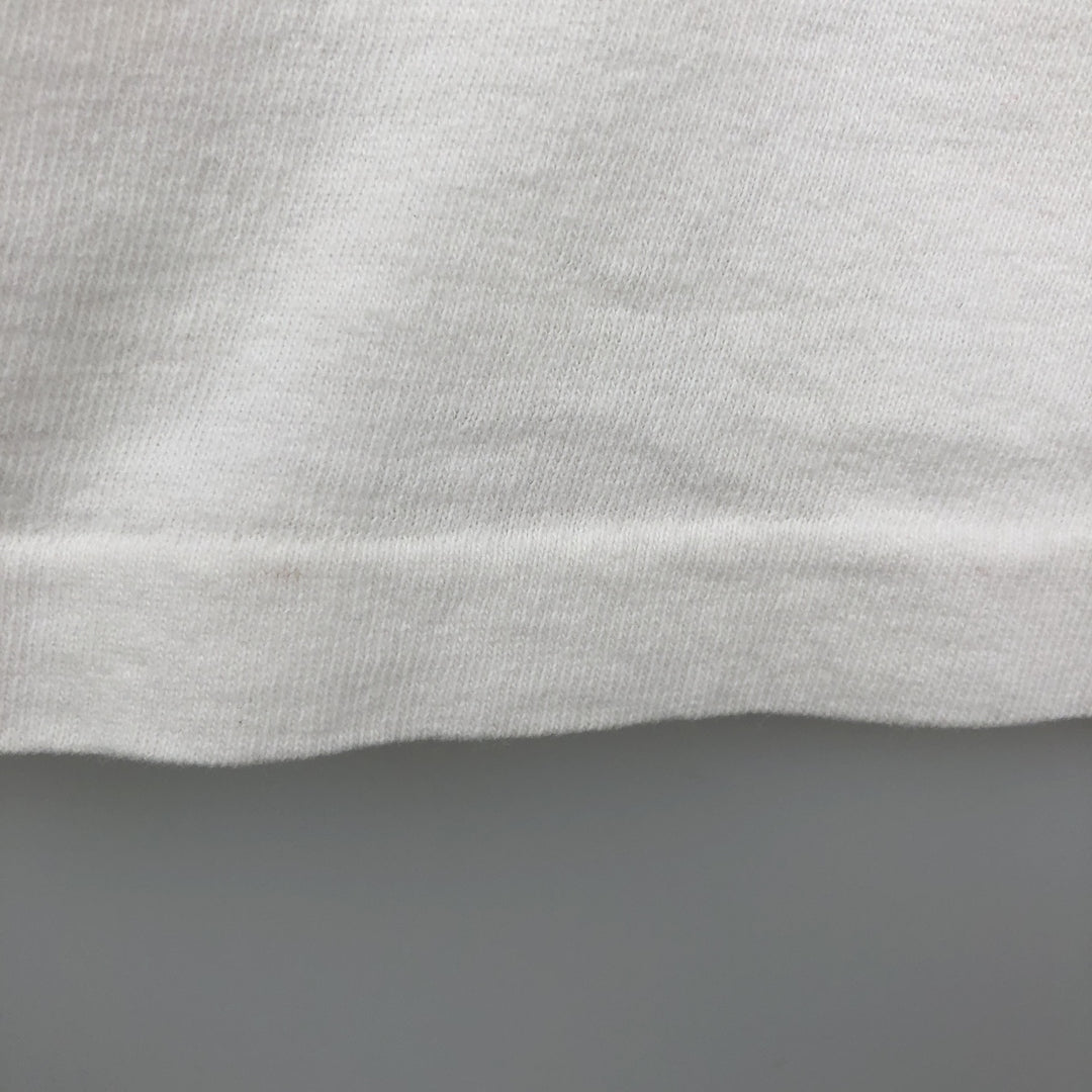 ~90'S CHEROKEE American flag print T-shirt, men's size L equivalent, vintage cotton white type Vintage Second Hand