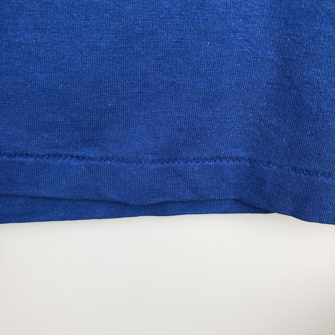 1980'S Hanes Fifty-Fifty Blue Tag Souvenir T-Shirt, Made in USA, Men's XL equivalent, Vintage cotton blue type Vintage Second Hand