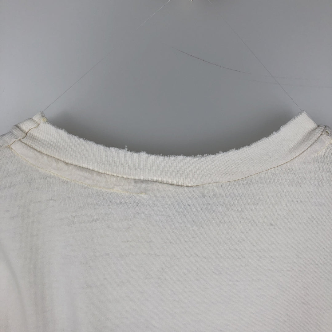 90'S Vintage Printed T-Shirt, Men's XL unclear white type Vintage Second Hand