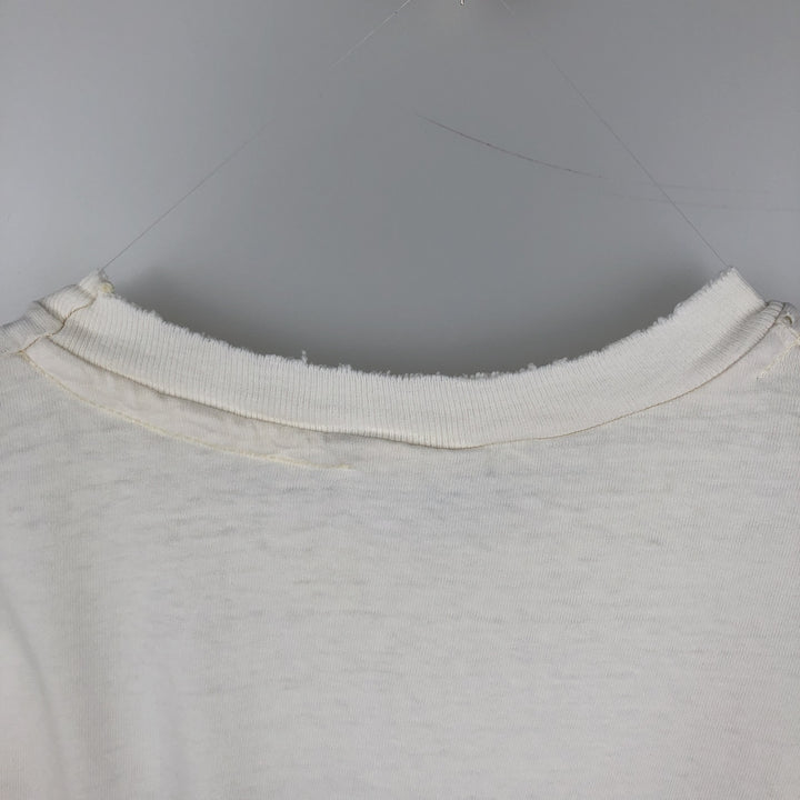 90'S Vintage Printed T-Shirt, Men's XL unclear white type Vintage Second Hand