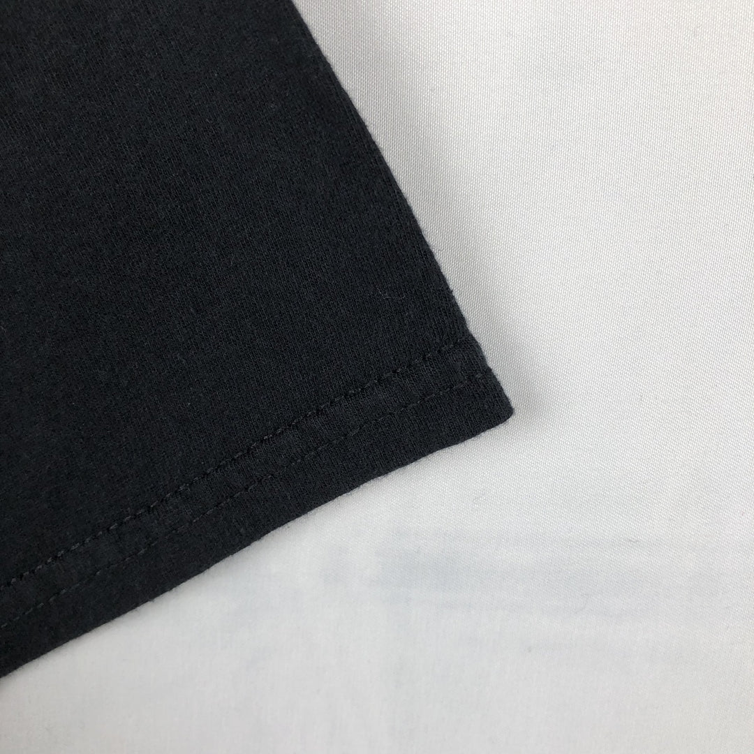 Gildan THE NIGHTMARE BEFORE CHRISTMAS Character Print T-Shirt (Men's Size L) cotton black type Vintage Second Hand