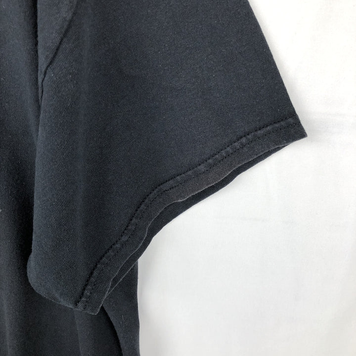 BLEACH anime character print T-shirt, men's size XL unclear black type Vintage Second Hand