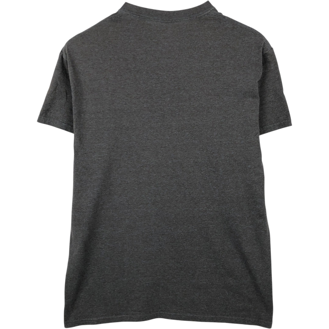 NARUTO SHIPPUDEN Akatsuki Anime Character Print T-Shirt (Men's Size M) cotton Charcoal Vintage Second Hand