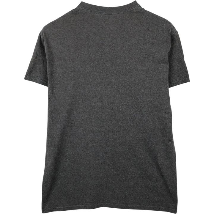 NARUTO SHIPPUDEN Akatsuki Anime Character Print T-Shirt (Men's Size M) cotton Charcoal Vintage Second Hand