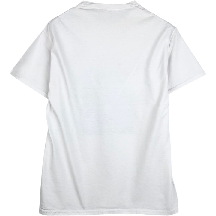 BLEACH Anime Character Print T-Shirt, Men's M Size unclear white type Vintage Second Hand
