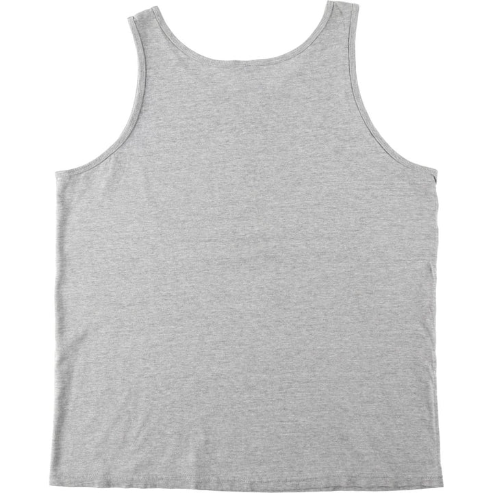 90'S Disney DESIGNS Mickey Mouse Character Print T-Shirt Tank Top, Made in USA, Men's XL Equivalent, Vintage cotton gray type Vintage Second Hand