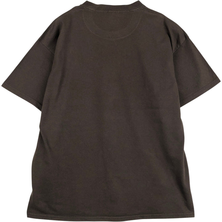 2000'S Delta THE SIMPSONS character print T-shirt, men's size XL (approx.) cotton brown type Vintage Second Hand