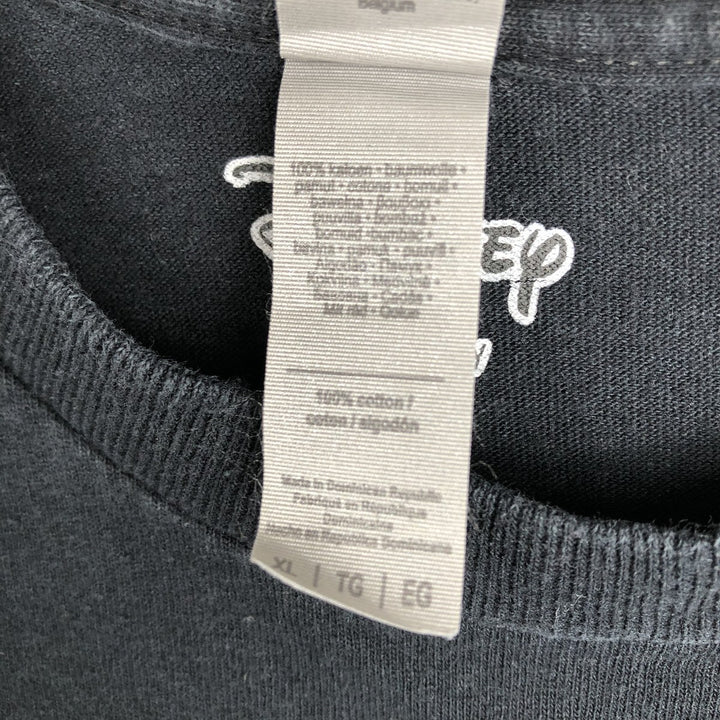 Gildan The Nightmare Before Christmas Character Print T-Shirt (Men's XL equivalent) cotton black type Vintage Second Hand