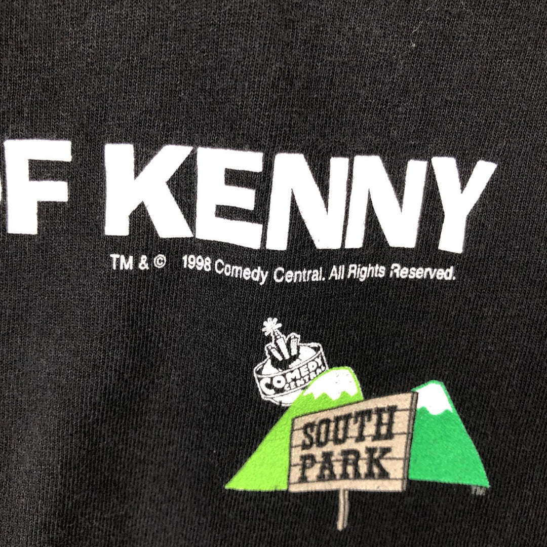 90'S HYLAND SOUTH PARK South Park Character Print T-Shirt, Made in Mexico, Men's Size L (approx.), Vintage cotton black type Vintage Second Hand