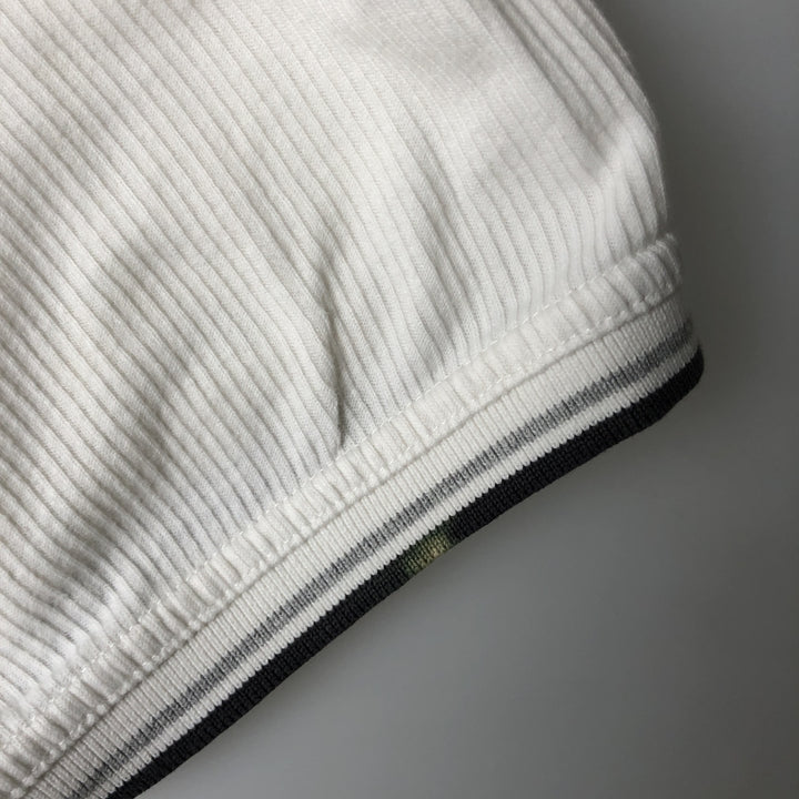 Eddie Bauer Short-Sleeve V-Neck T-Shirt, Men's Size L (approx.) cotton white type Vintage Second Hand