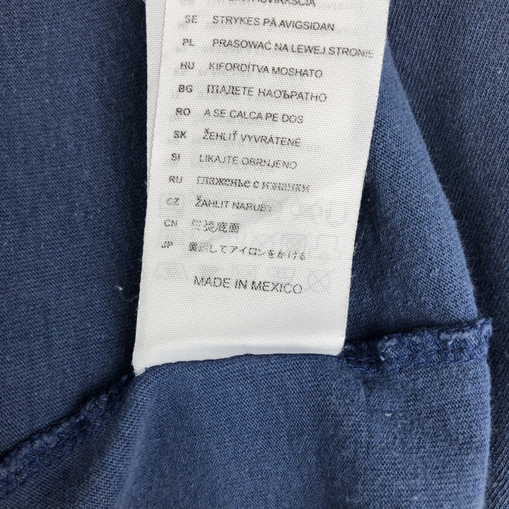Carhartt Short-Sleeve Logo T-Shirt, Men's Size S (approx.) cotton blue type Vintage Second Hand