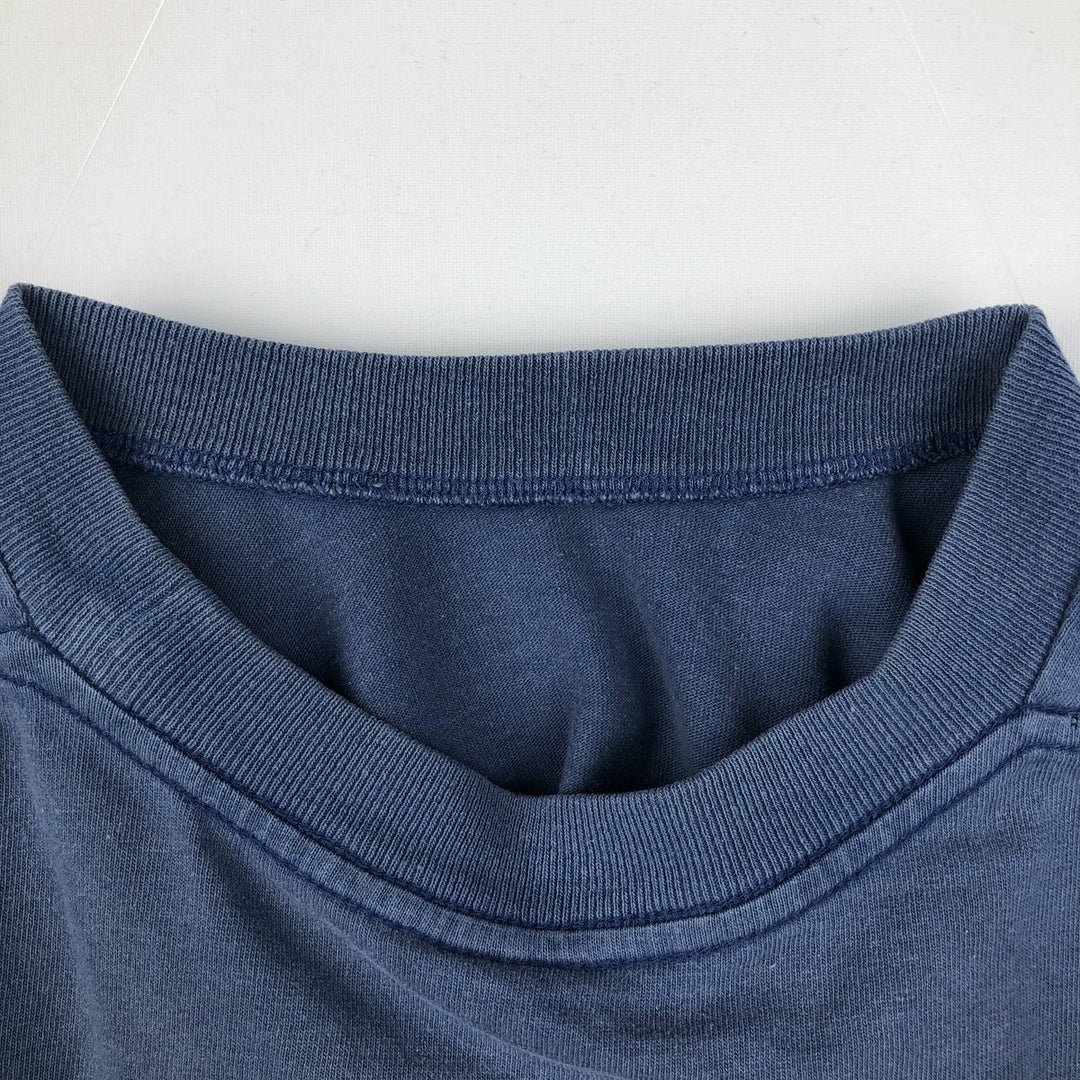 Carhartt Short-Sleeve Logo T-Shirt, Men's Size S (approx.) cotton blue type Vintage Second Hand