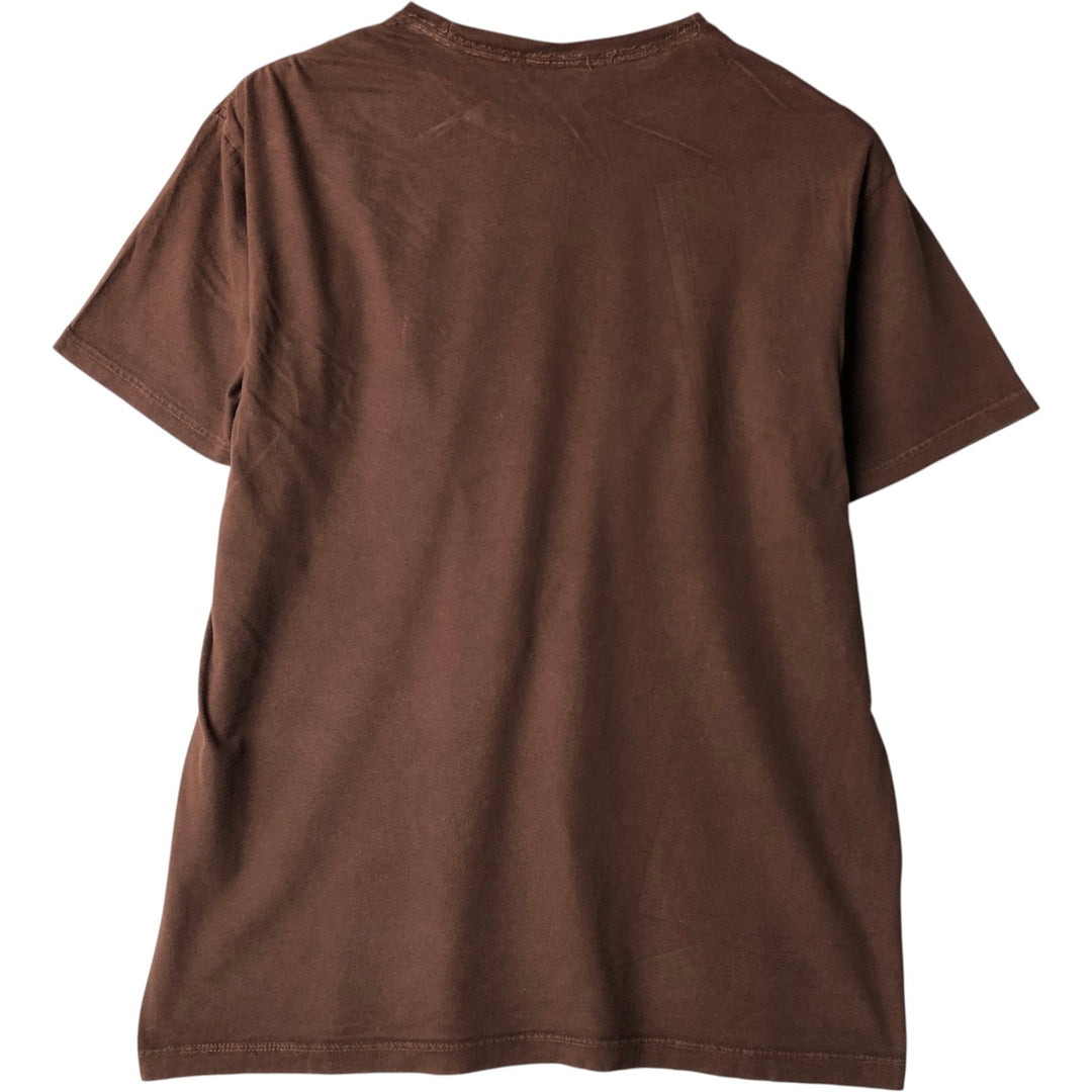 Ralph Lauren POLO by Ralph Lauren short sleeve one point logo T-shirt men's M size cotton brown type Vintage Second Hand