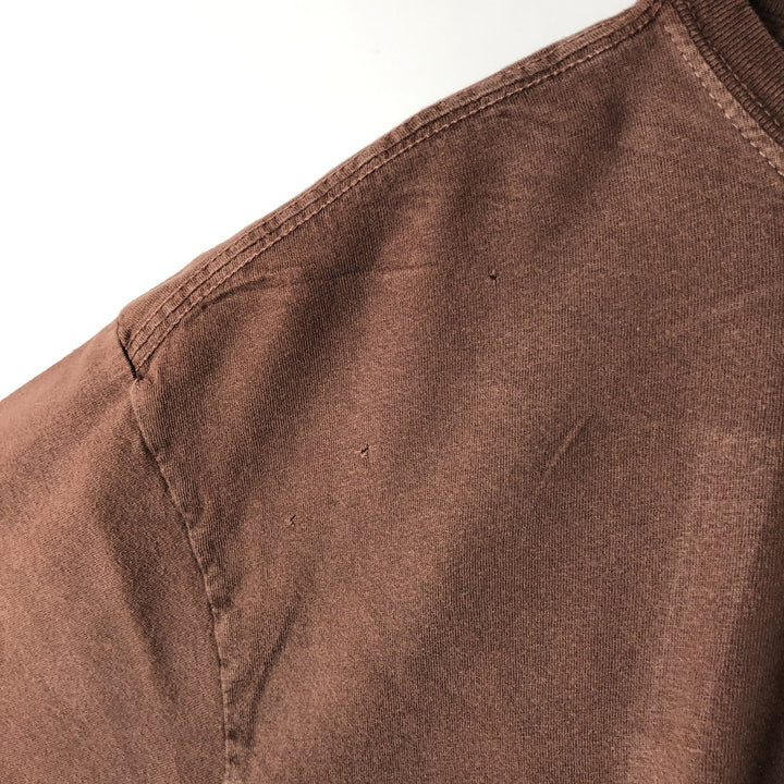 Ralph Lauren POLO by Ralph Lauren short sleeve one point logo T-shirt men's M size cotton brown type Vintage Second Hand