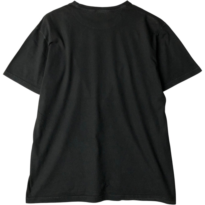 Ralph Lauren POLO by Ralph Lauren short sleeve one point logo T-shirt men's M size cotton black type Vintage Second Hand