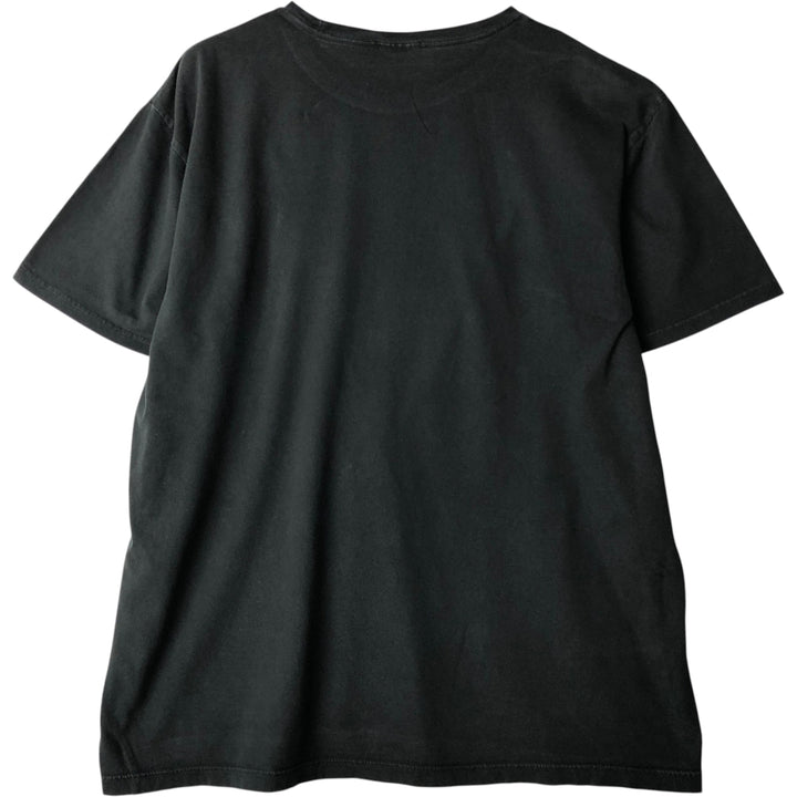 Ralph Lauren POLO by Ralph Lauren short sleeve one point logo T-shirt men's L size cotton black type Vintage Second Hand