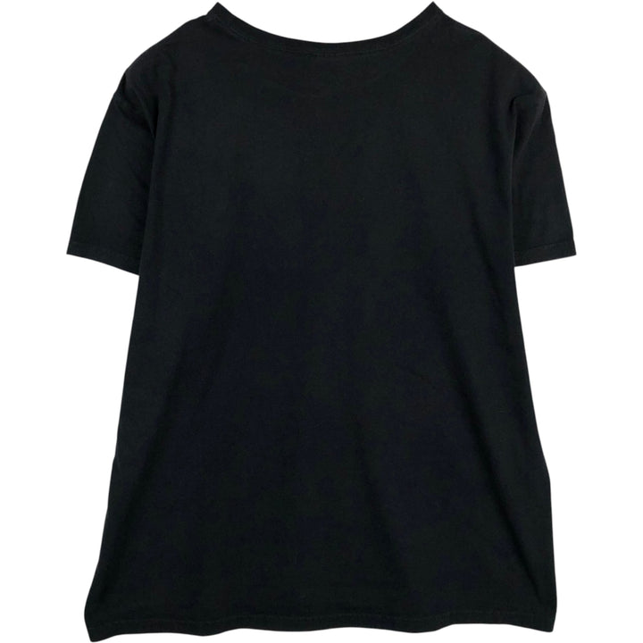 Ralph Lauren POLO by Ralph Lauren Short-Sleeve T-Shirt with One-Point Logo, Men's Size XL (approx.) cotton black type Vintage Second Hand